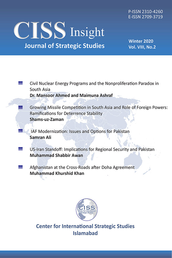 A Journal of Strategic Studies Summer 2020, CISS Insight Winter 2020